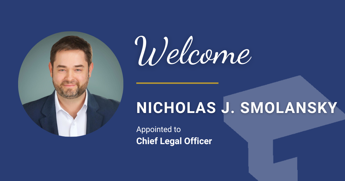 Thrive Appoints Nicholas J. Smolansky as Chief Legal Officer