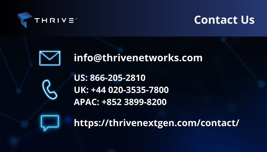 Contact Us | NextGen Managed Services Provider | Thrive Contact