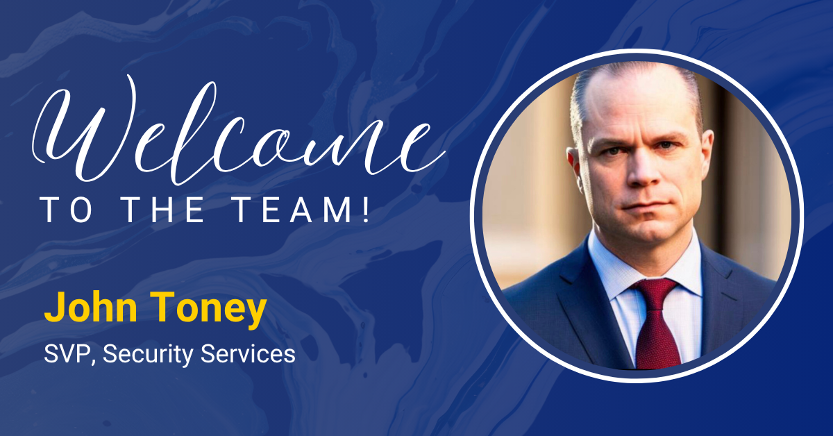 Thrive Appoints John Toney as Senior Vice President of Security Services