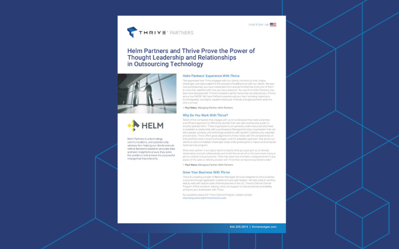Helm Partners Case Study