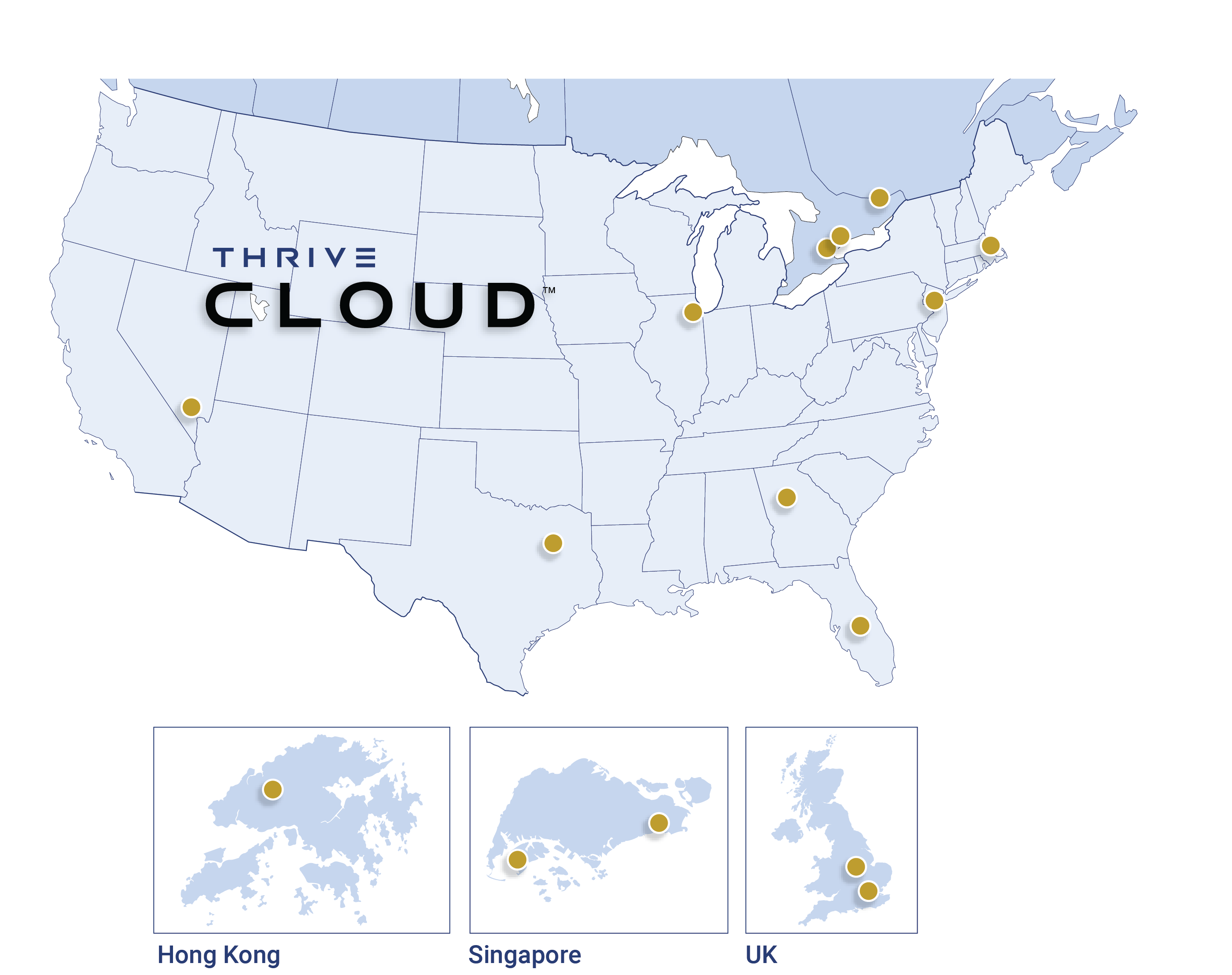 Locations Data Centers