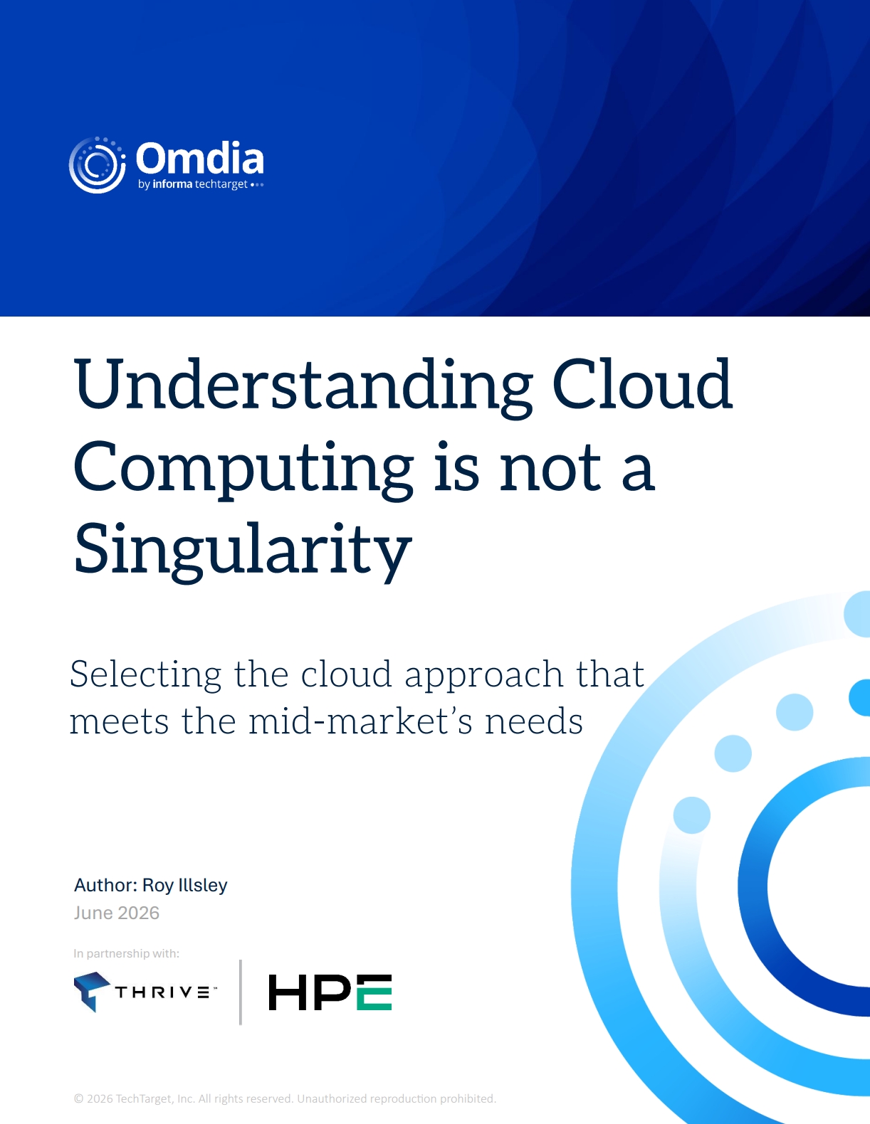 Analyst: Understanding Cloud Computing Is Not a Singularity
