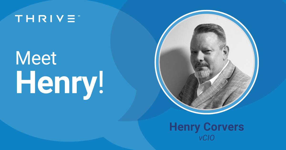 Thrive Spotlight: Henry Corvers – vCIO