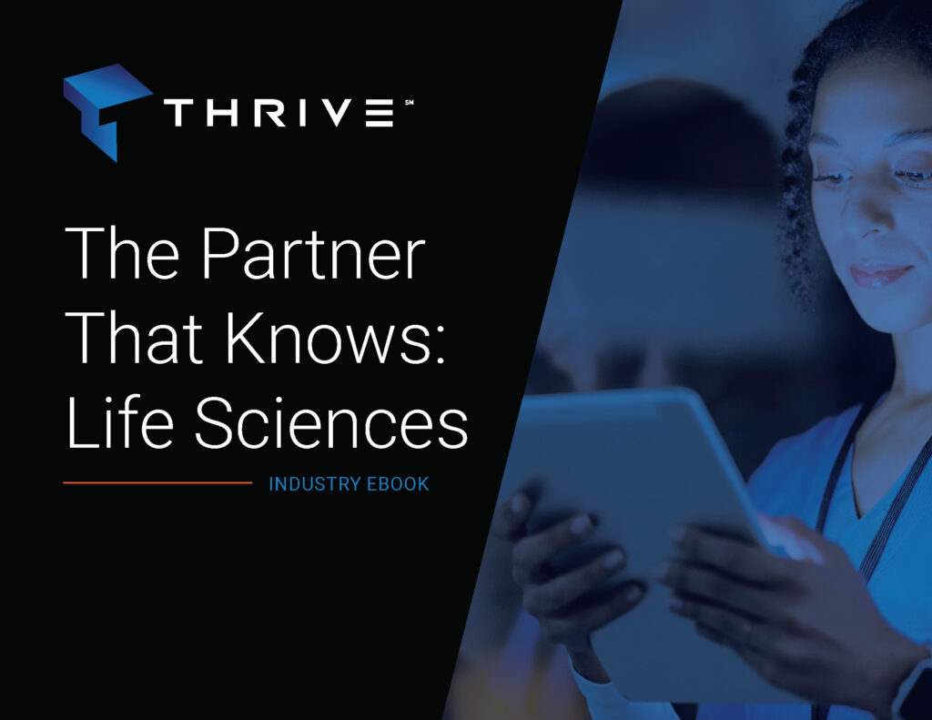 Thrive The Partner that Knows Life Sciences Page 1