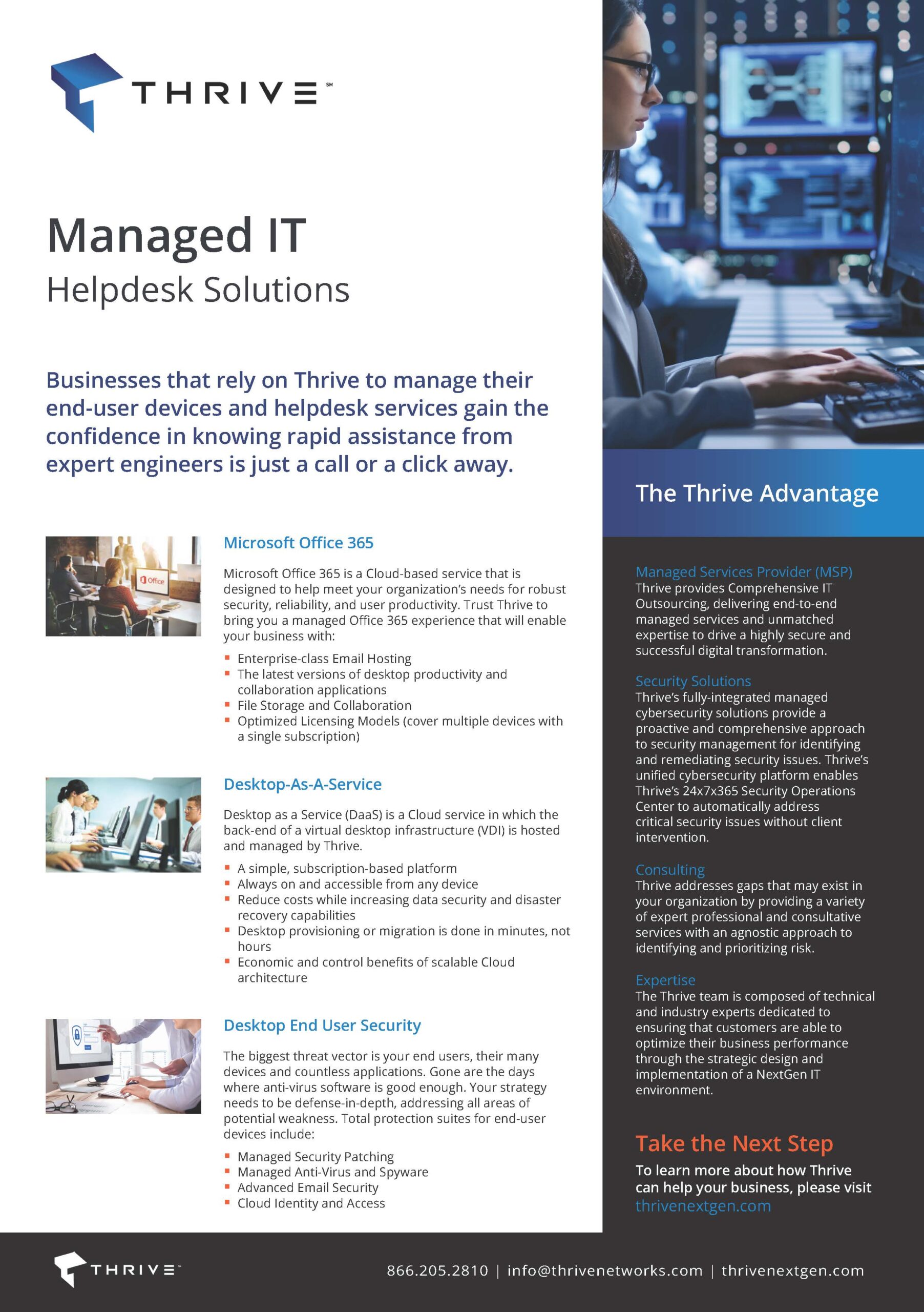 Thrive Managed IT Helpdesk Solutions 052523