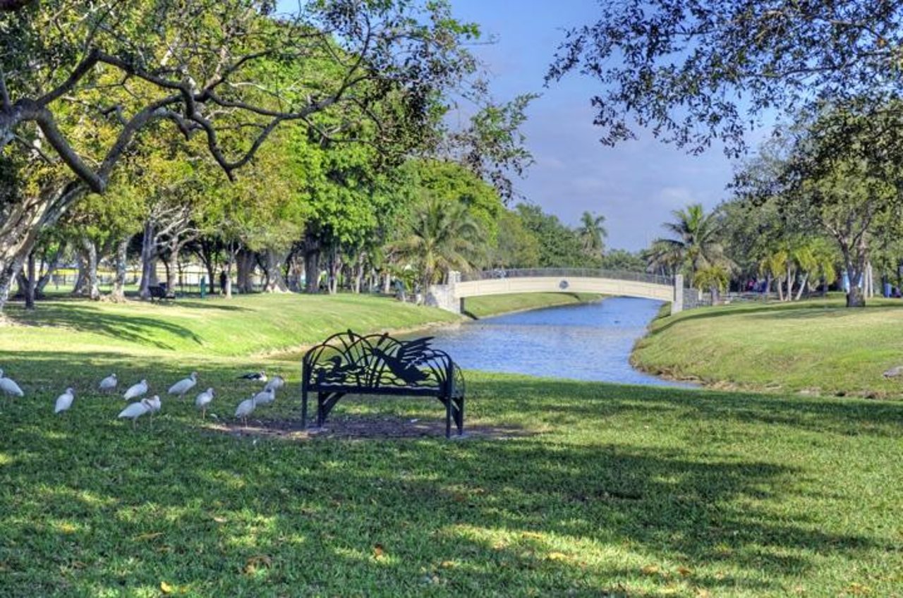 coral reef park the village